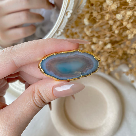 Echo Stone | Handmade Brooch, Singular Creation