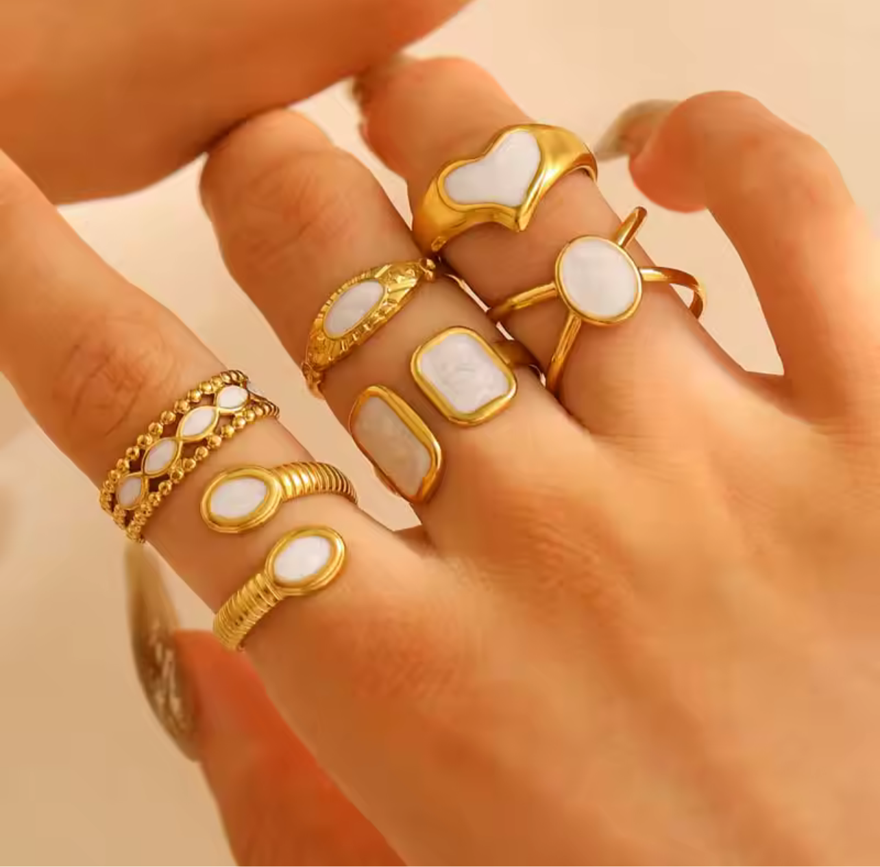 50454 Gold Plated Ring