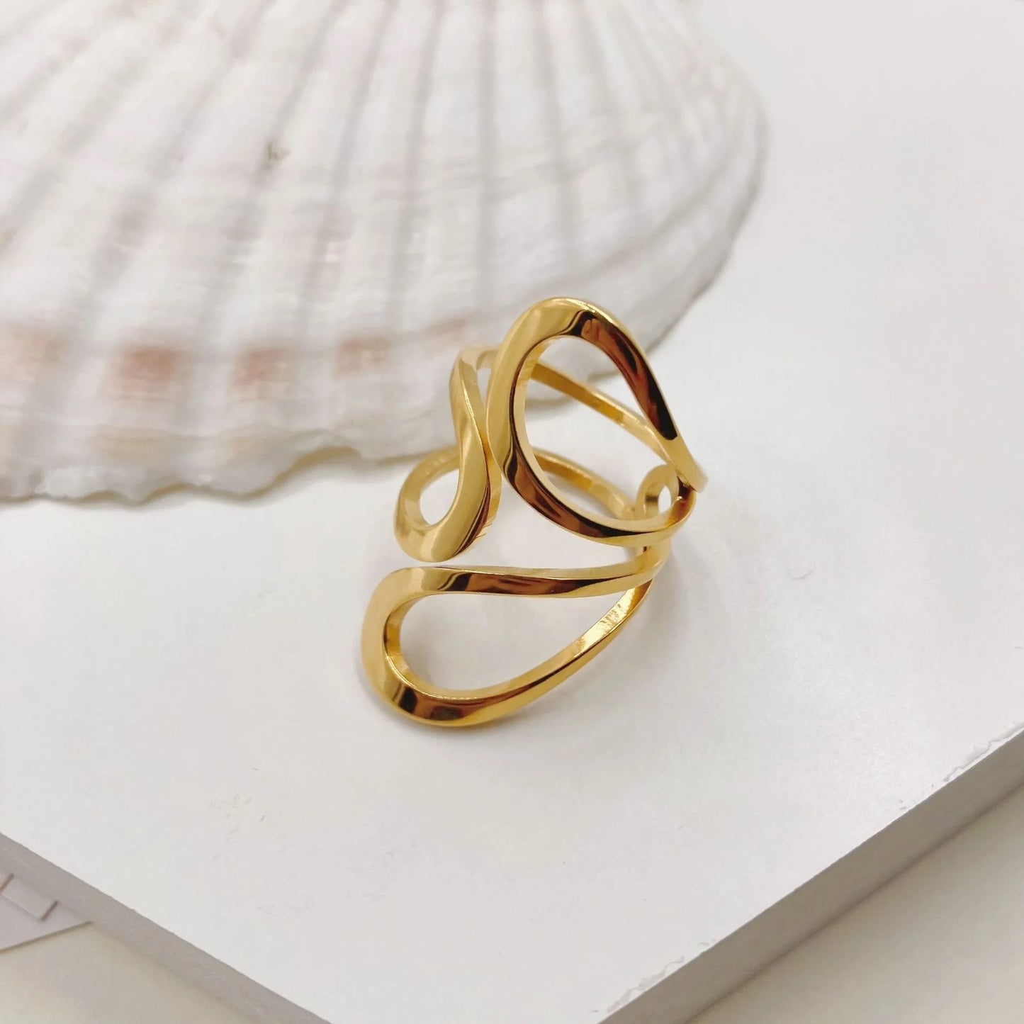 50180 Gold Plated Ring