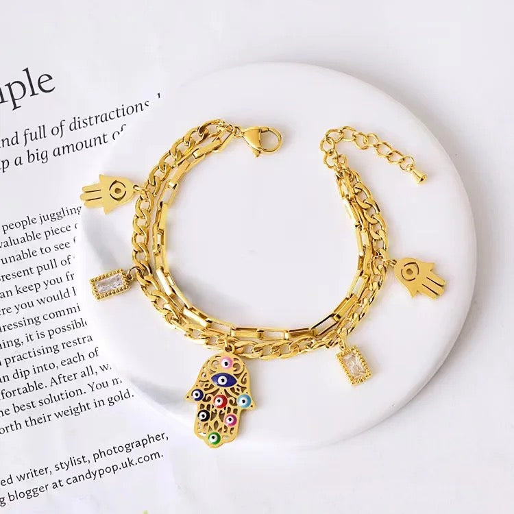 30186 gold plated bracelet