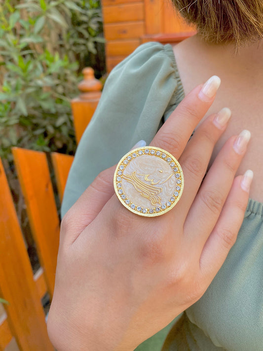 The Divine Name | Calligraphy Ring