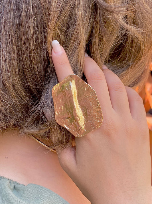 Melted Gold | Organic Ring