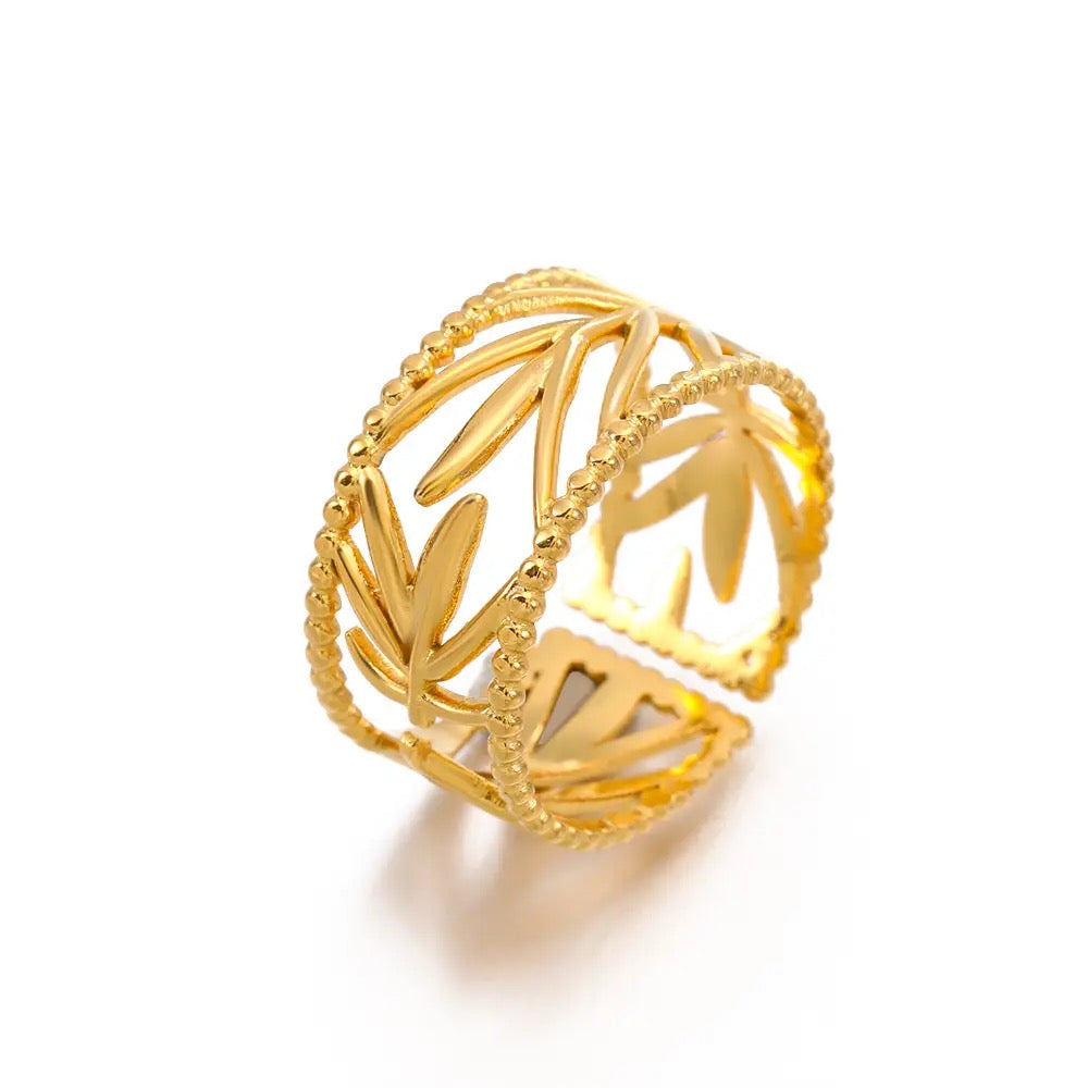 50193 Gold Plated Ring