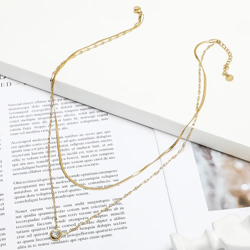 10387 Gold Plated Necklace