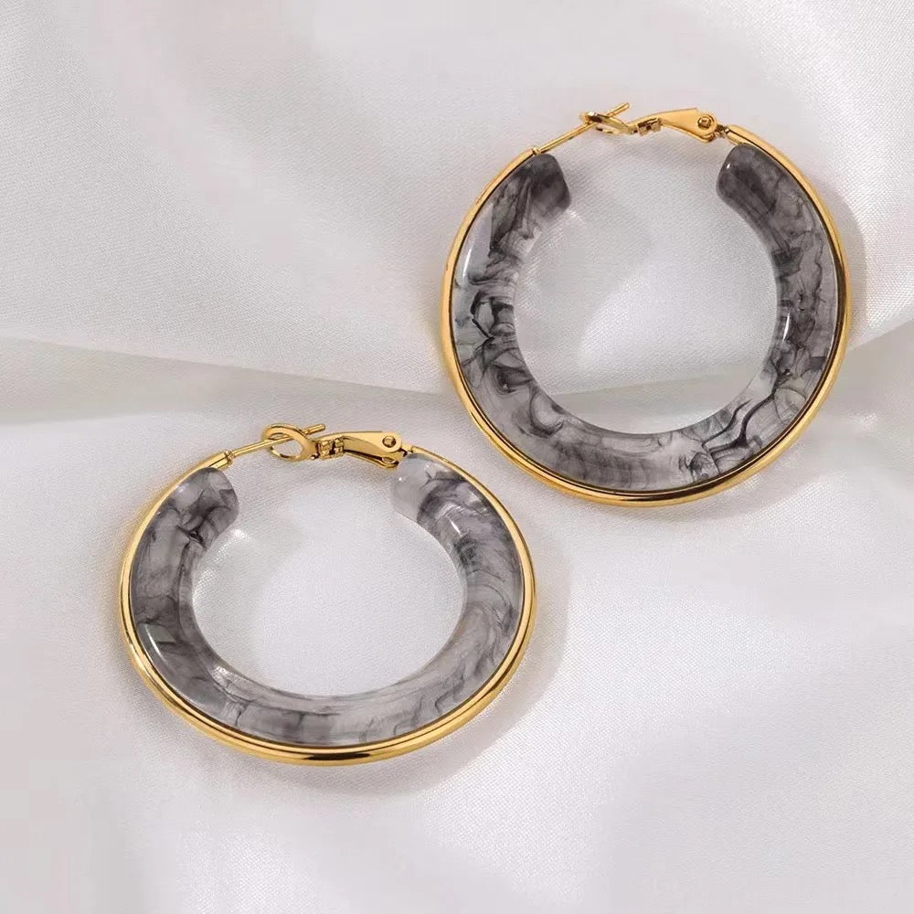 40218 Gold Plated Earrings