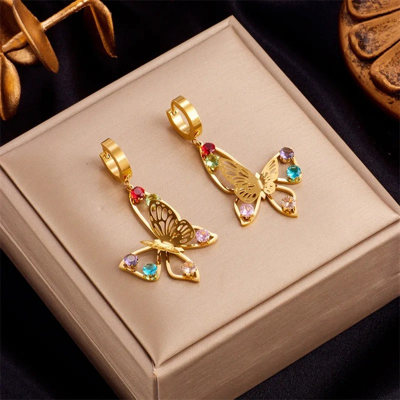 40236 Gold Plated Earrings