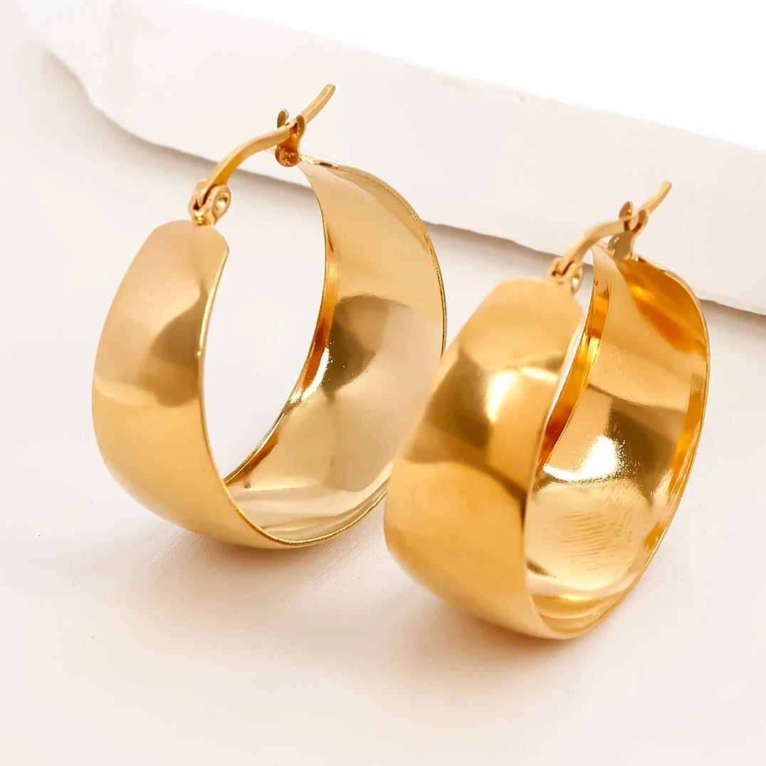 40144 Gold Plated Earrings