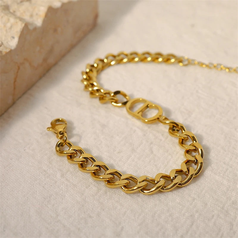 30305 Gold Plated Bracelet