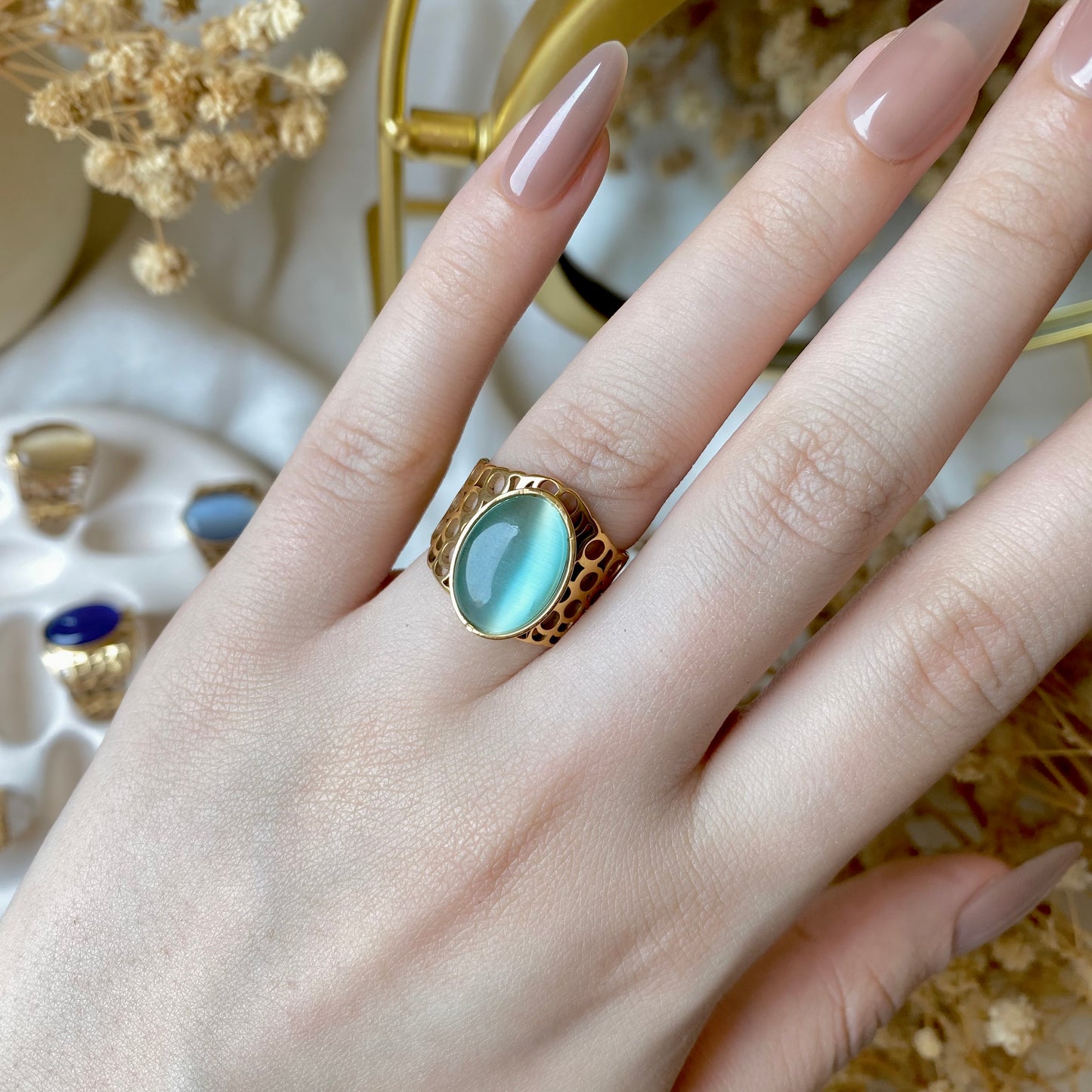 50519 Gold Plated Ring