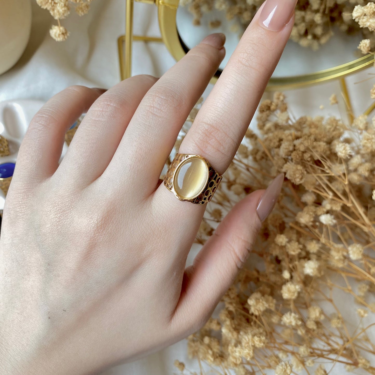 50519 Gold Plated Ring