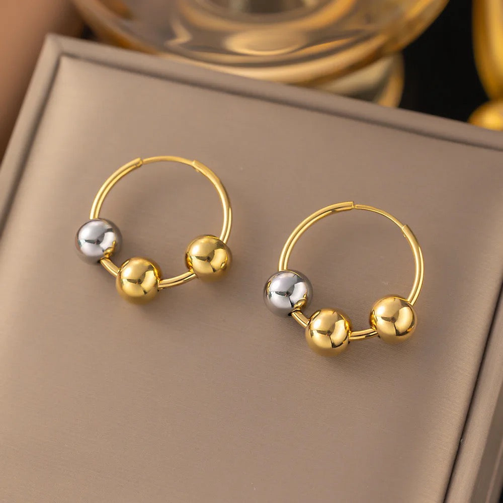 40250 gold plated Earrings