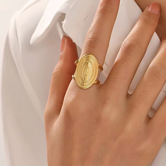 50195 Gold Plated Ring