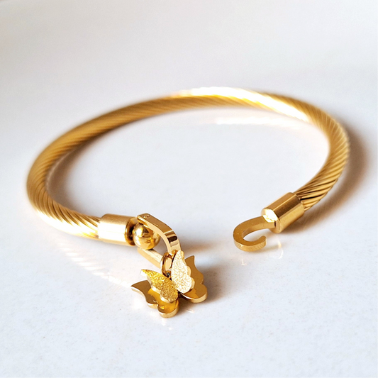 20153 Gold Plated Bangle