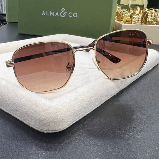 0005 Classic Metal Frame Sunglasses