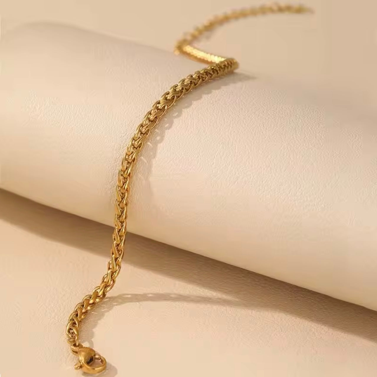 70181 Gold Plated Anklet%