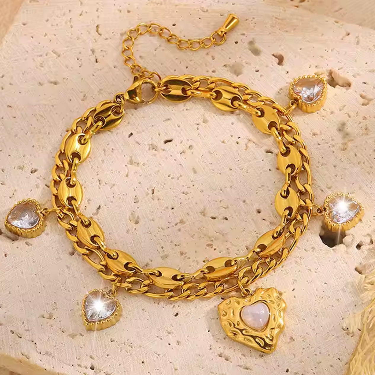 30524 Gold Plated Bracelet
