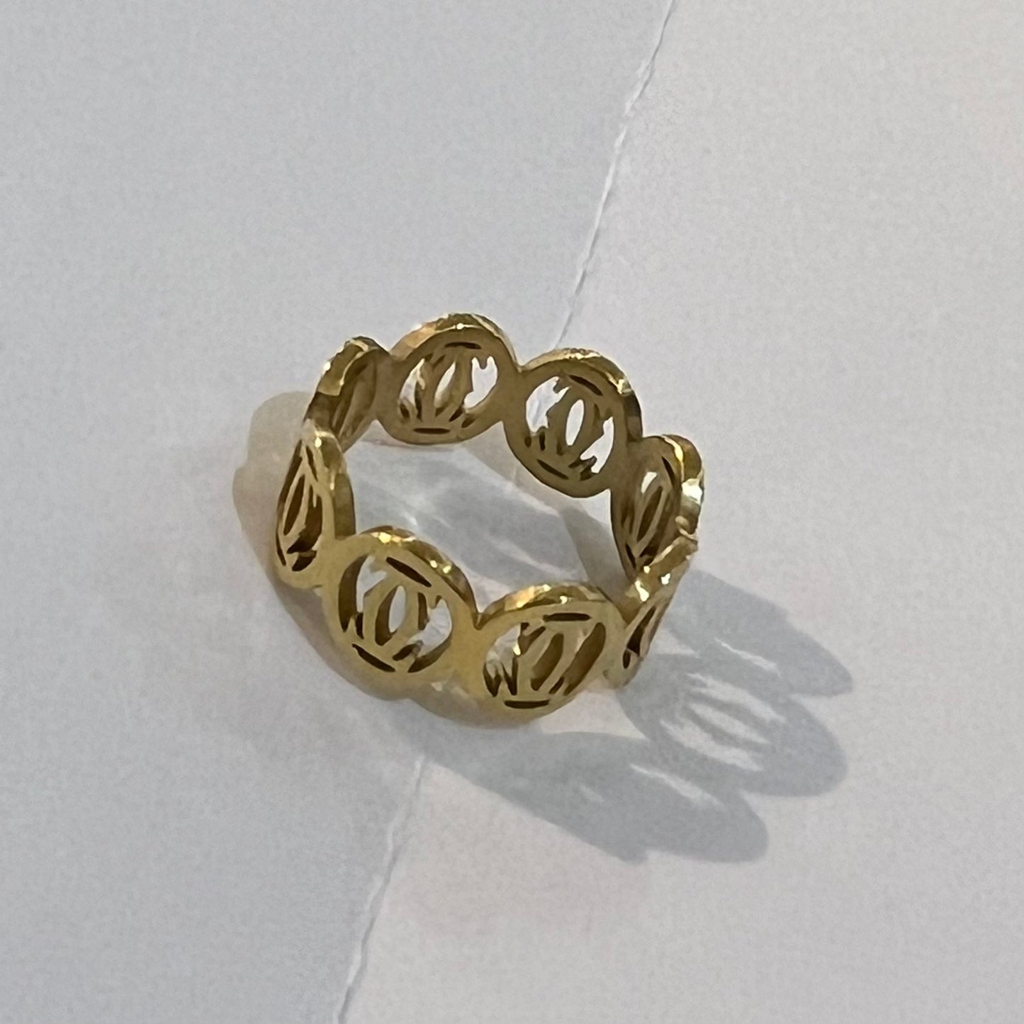 50119 Gold Plated Ring