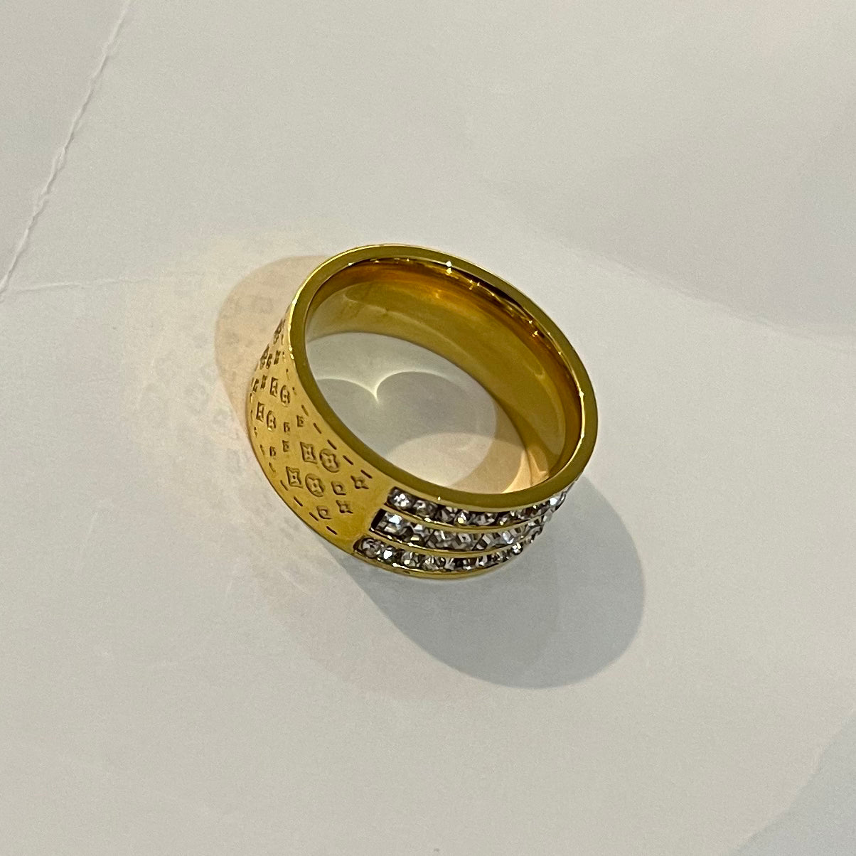 50120 Gold Plated Ring