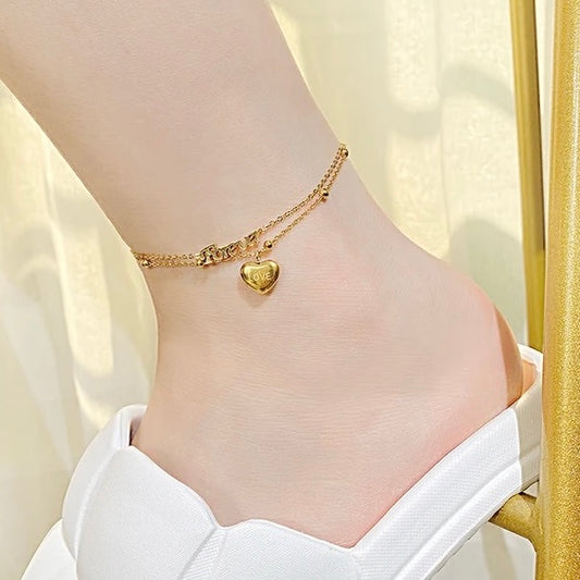 70137 Gold Plated Anklet