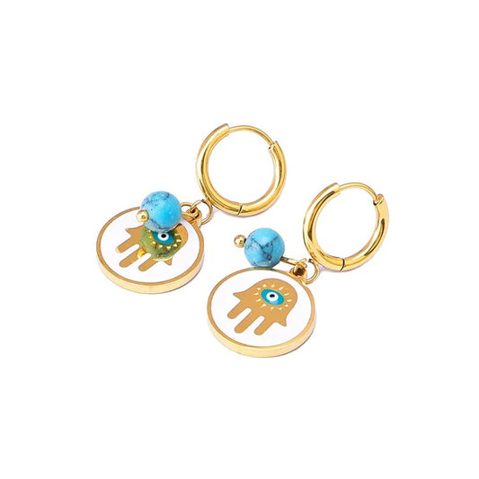 40193 Gold Plated Earrings