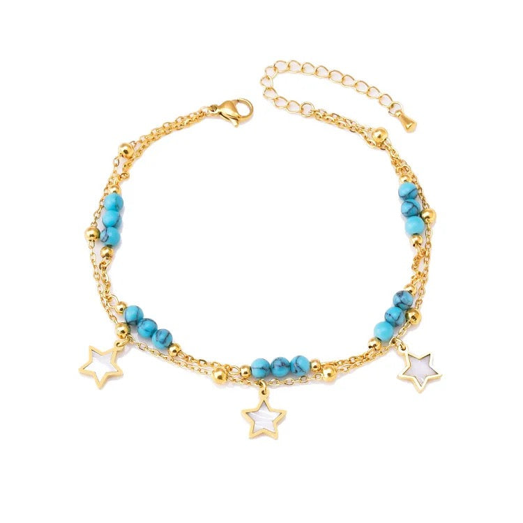 70049 Gold Plated anklet