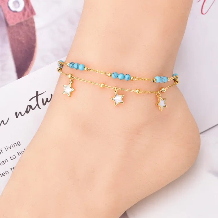 70049 Gold Plated anklet