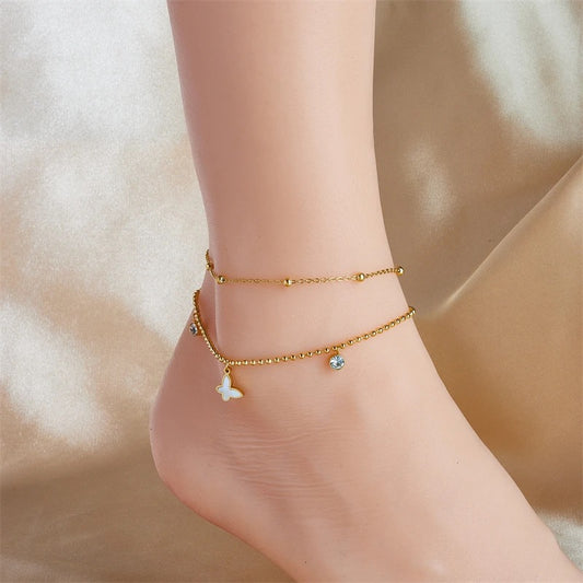 70050 Gold Plated anklet