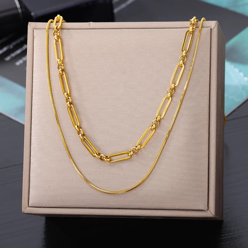 10322 gold plated necklace