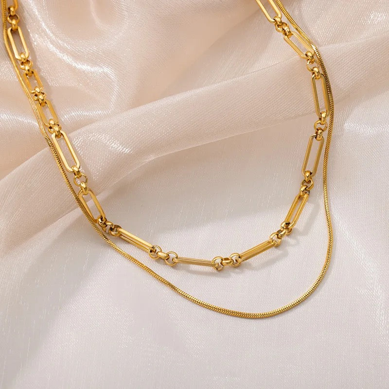 10322 gold plated necklace