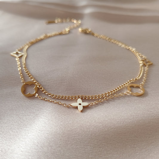 70058 Gold Plated anklet