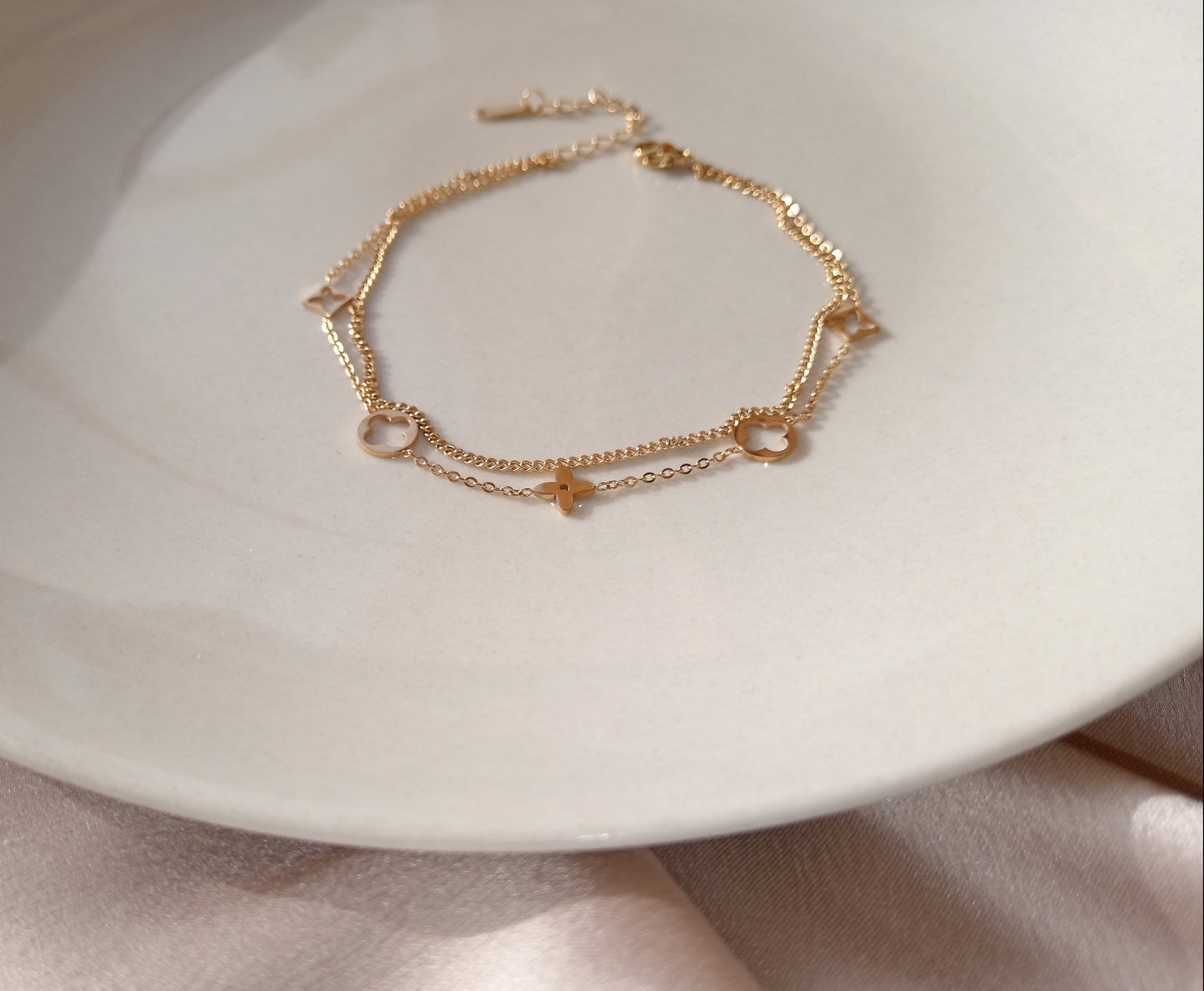 70058 Gold Plated anklet