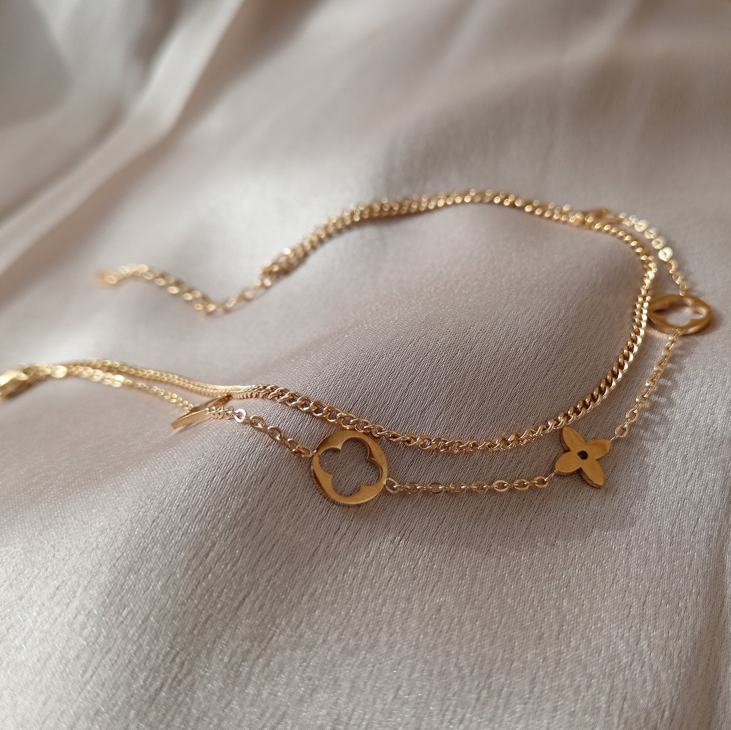 70058 Gold Plated anklet