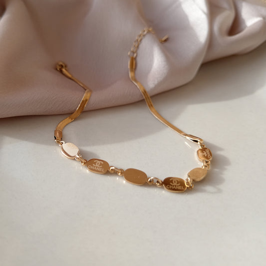 70057 Gold Plated anklet