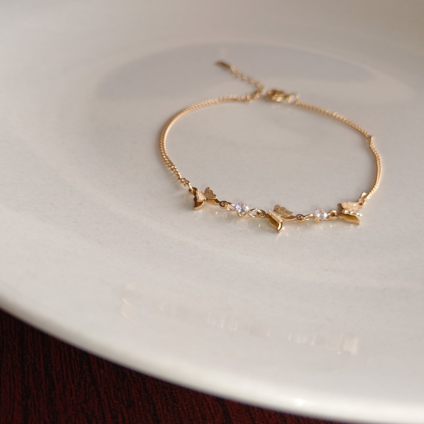 70056 Gold Plated anklet