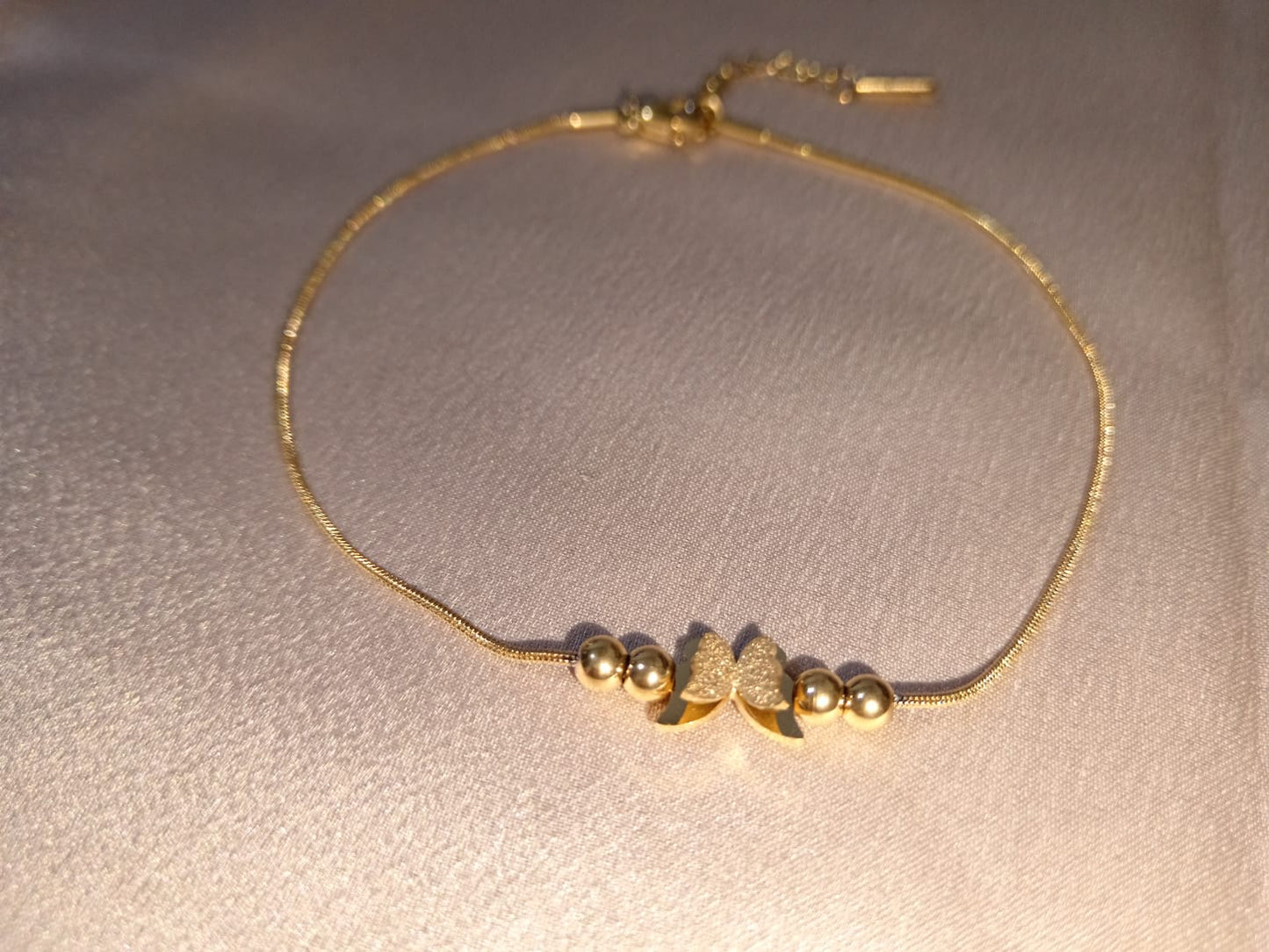 70054 Gold Plated anklet