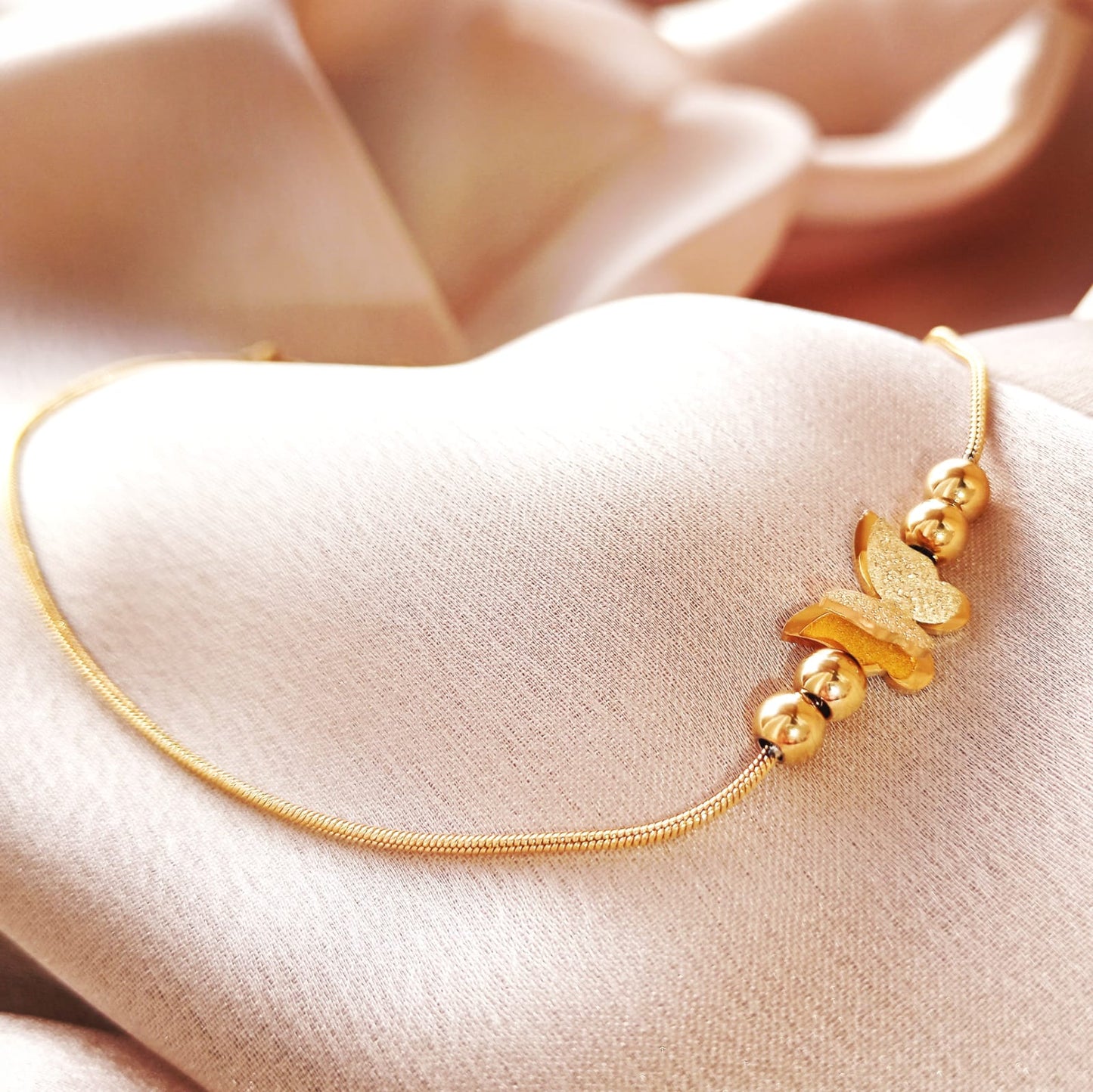 70054 Gold Plated anklet