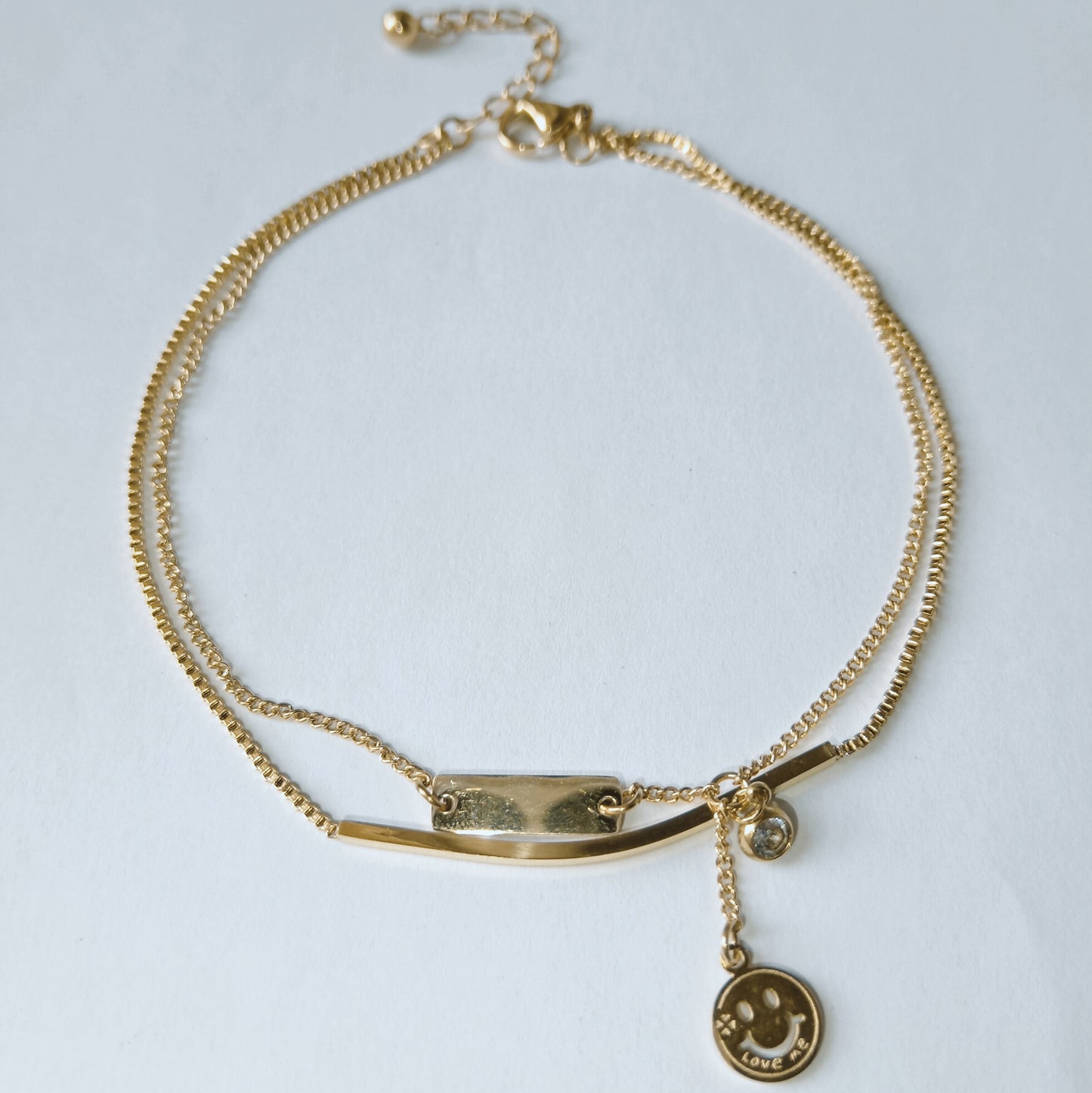 70063 Gold Plated Anklet