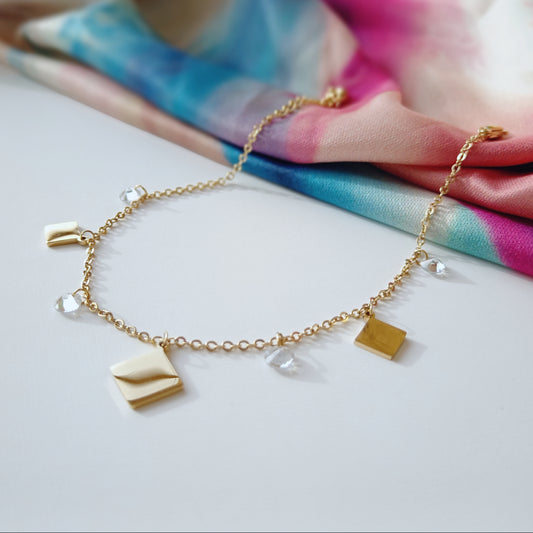 70066 Gold Plated Anklet