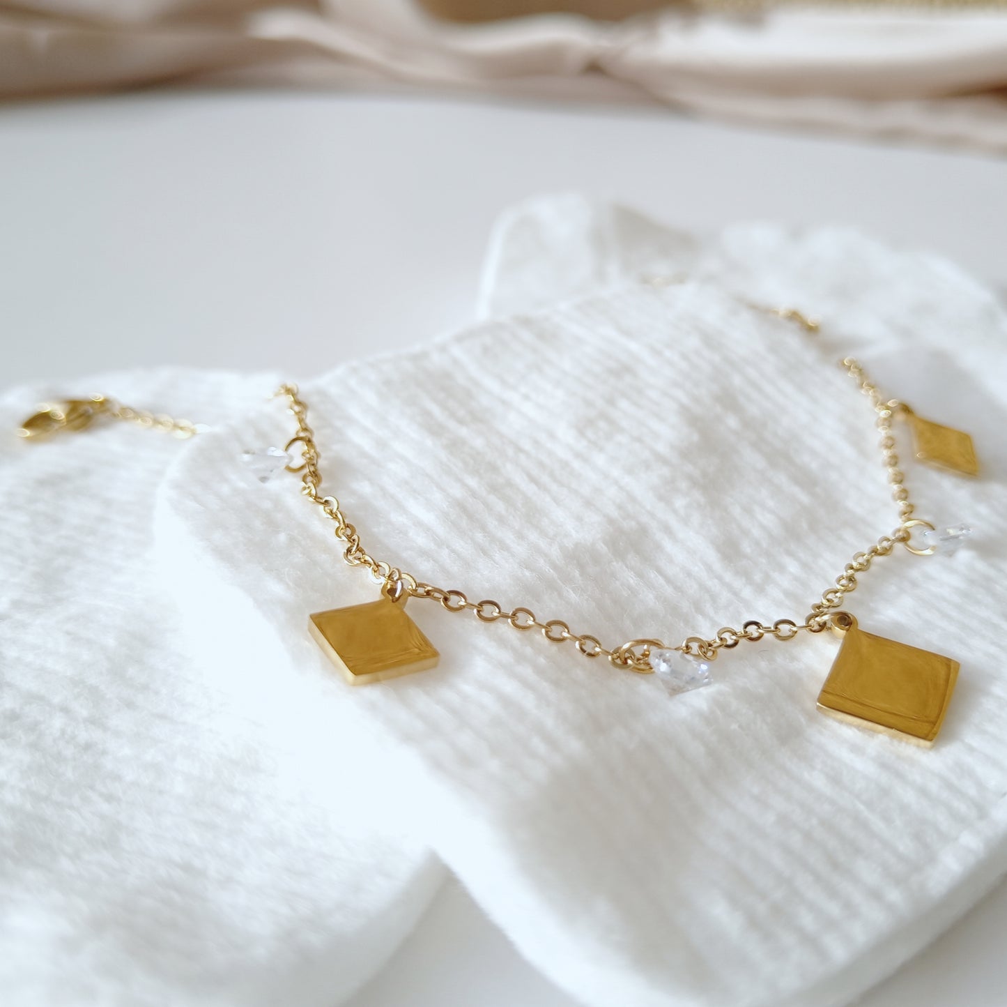 70066 Gold Plated Anklet