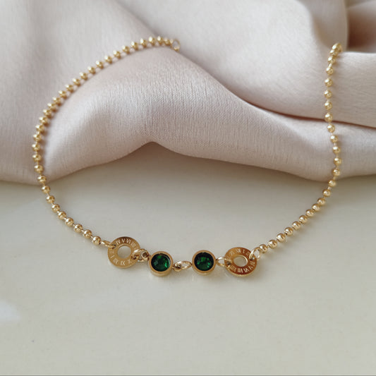 70067 Gold Plated Anklet