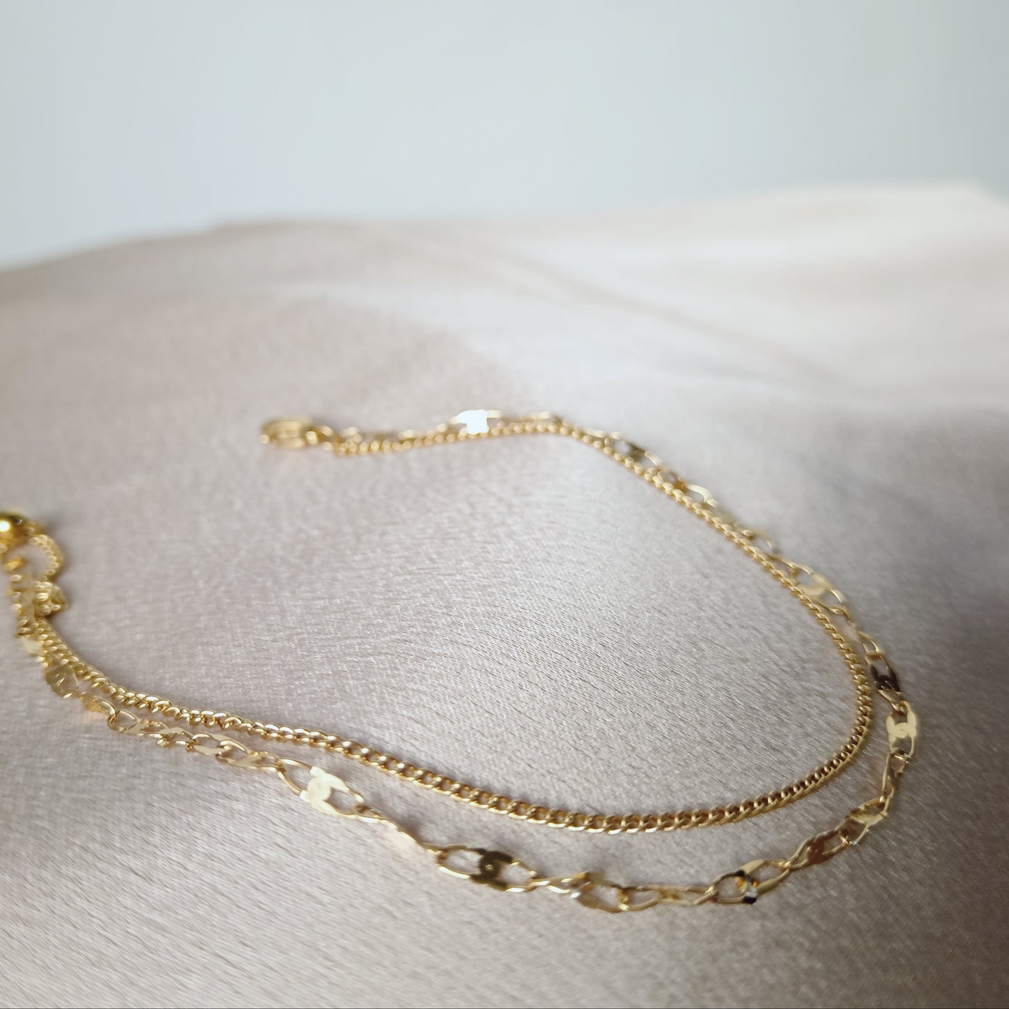 70077 Gold Plated Anklet