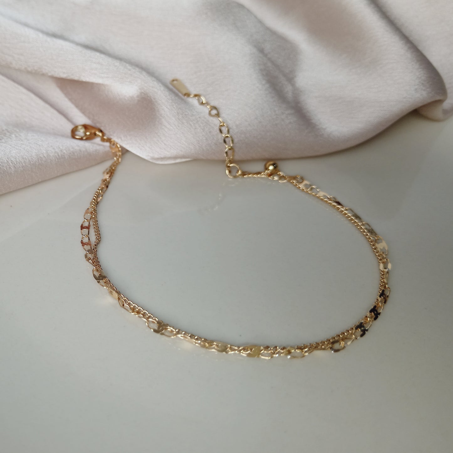 70077 Gold Plated Anklet