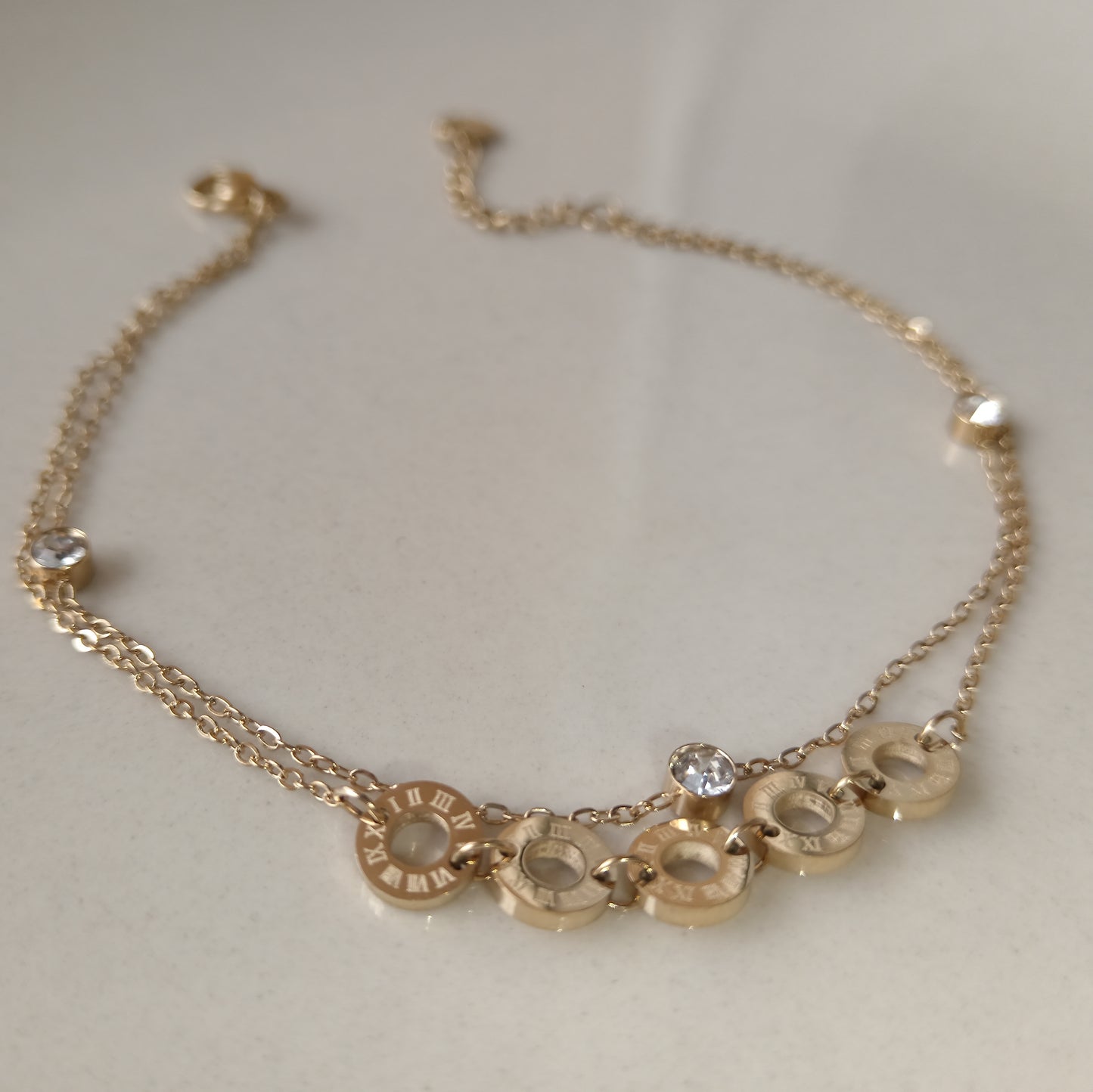 70071 Gold Plated Anklet