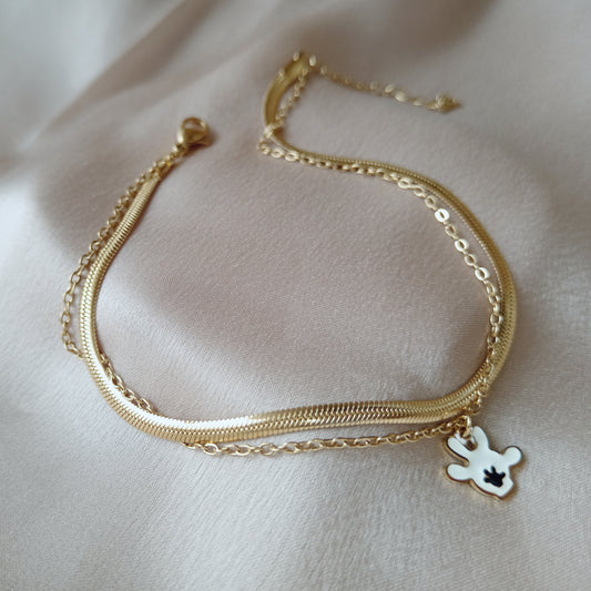 70072 Gold Plated Anklet