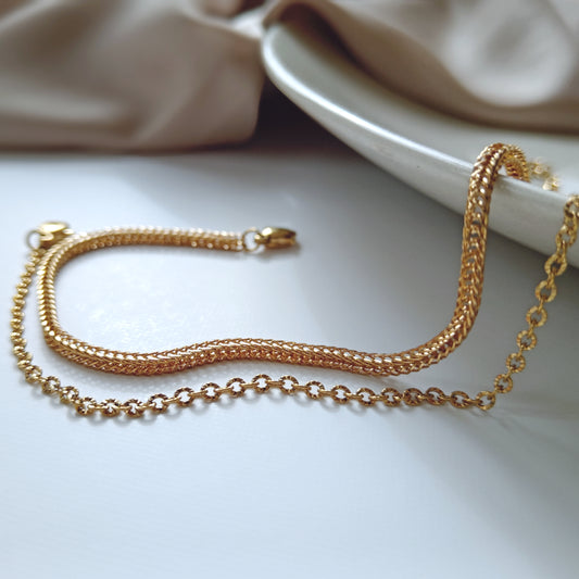 70073 Gold Plated Anklet