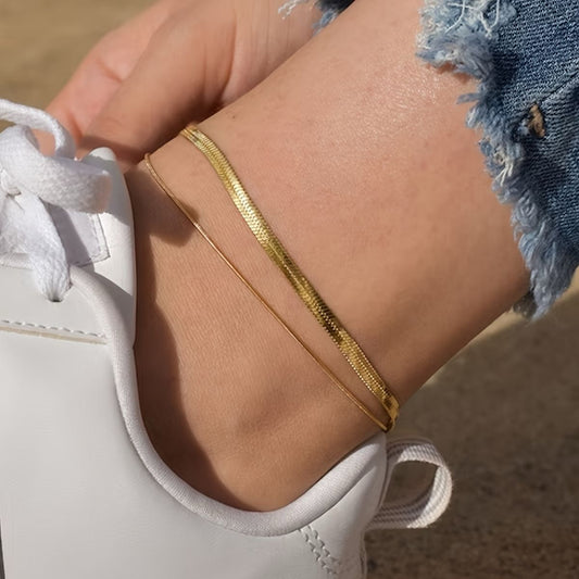 70082 Gold Plated Anklet