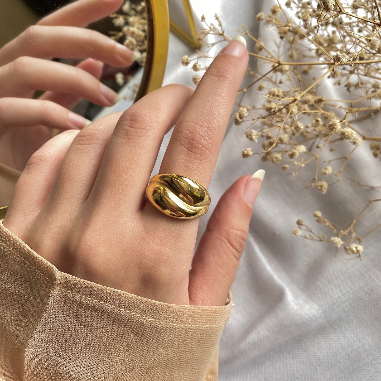 50311 Gold Plated Ring