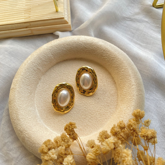 40417 gold plated Earrings