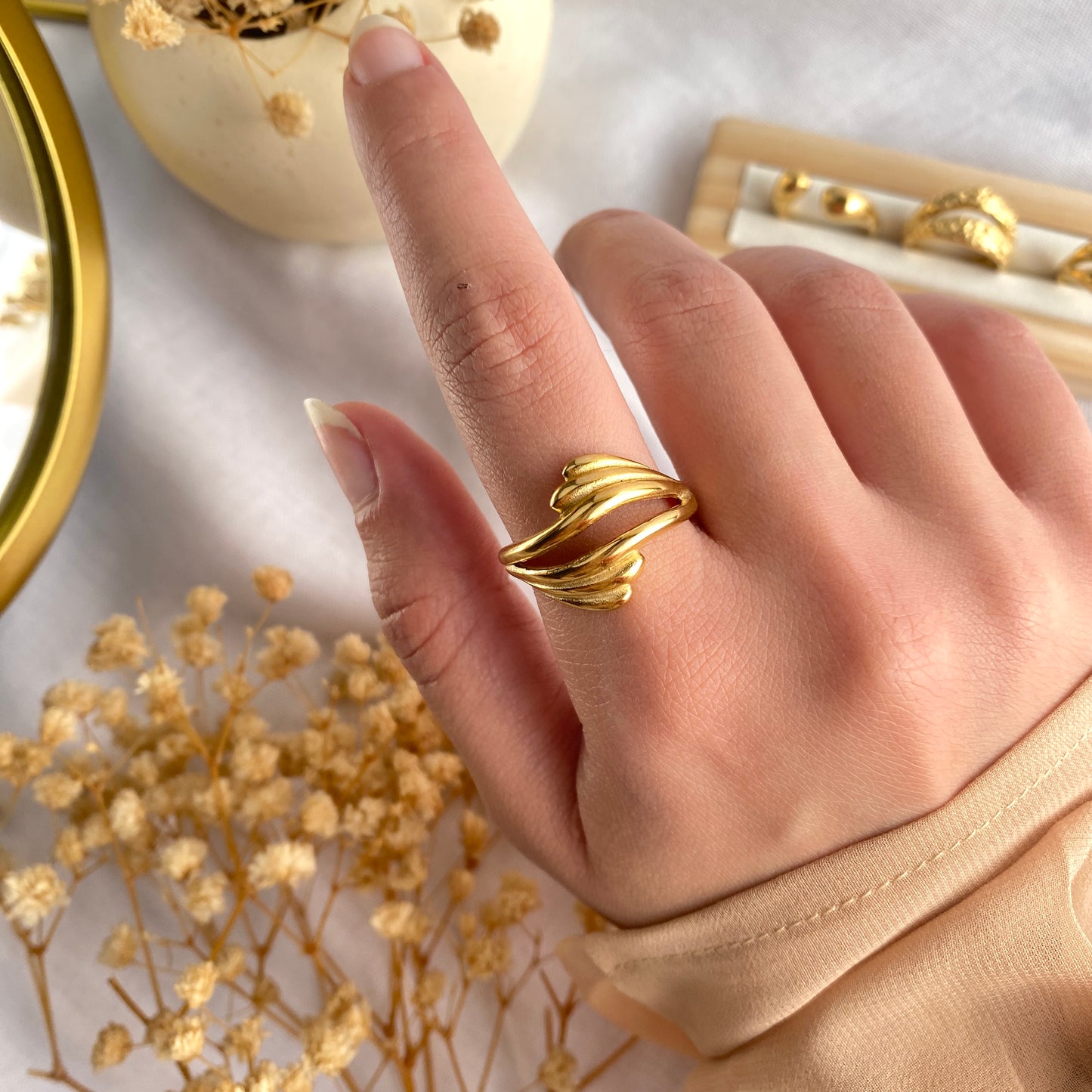 50309 Gold Plated Ring