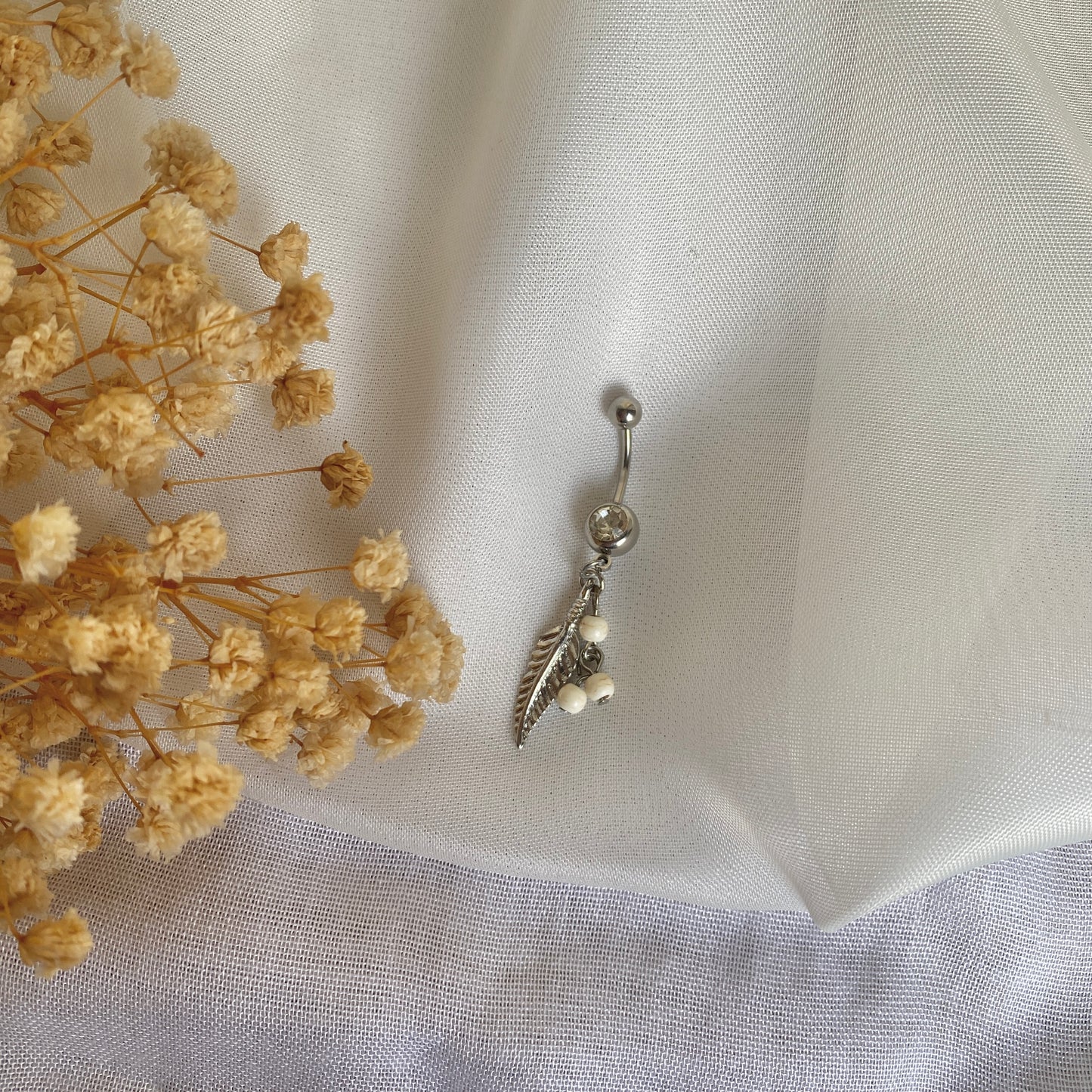 #00100 Copper Gold Plated Piercing.
